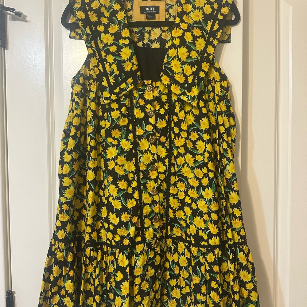NWOT Maeve Floral Mini Dress Anthropologie